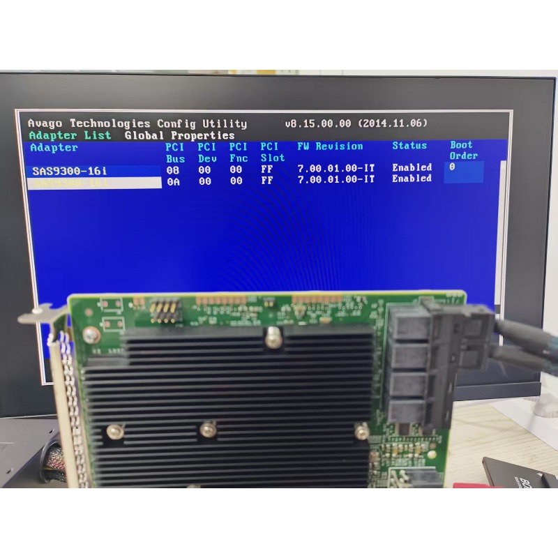 Lsi 9300 16I Hba It Mode - Carte adaptateur HBA LSI SAS 9300-16i