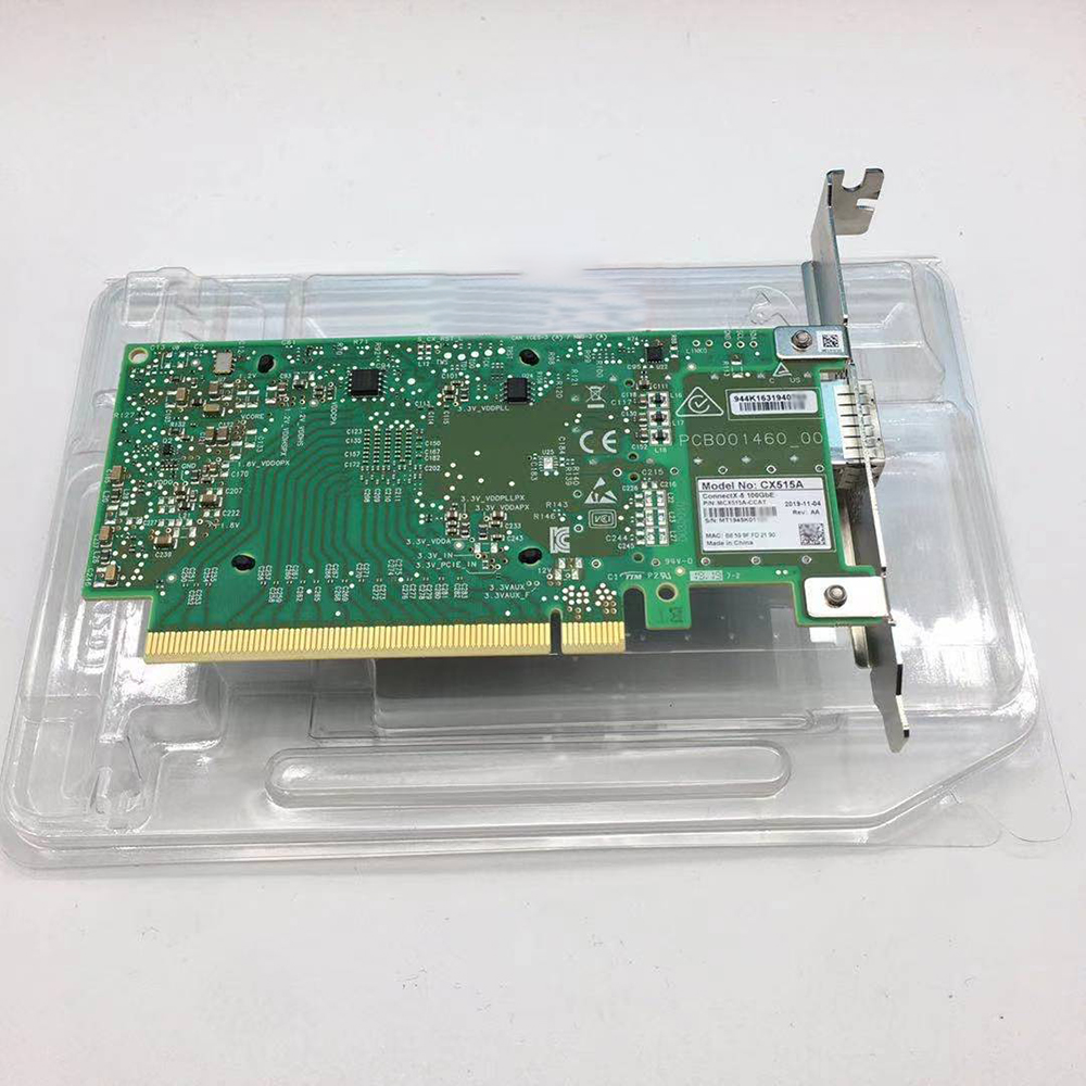 100Gbe Qsfp28 Network Card - Carte réseau ConnectX-5 100GbE QSFP28 CX515A