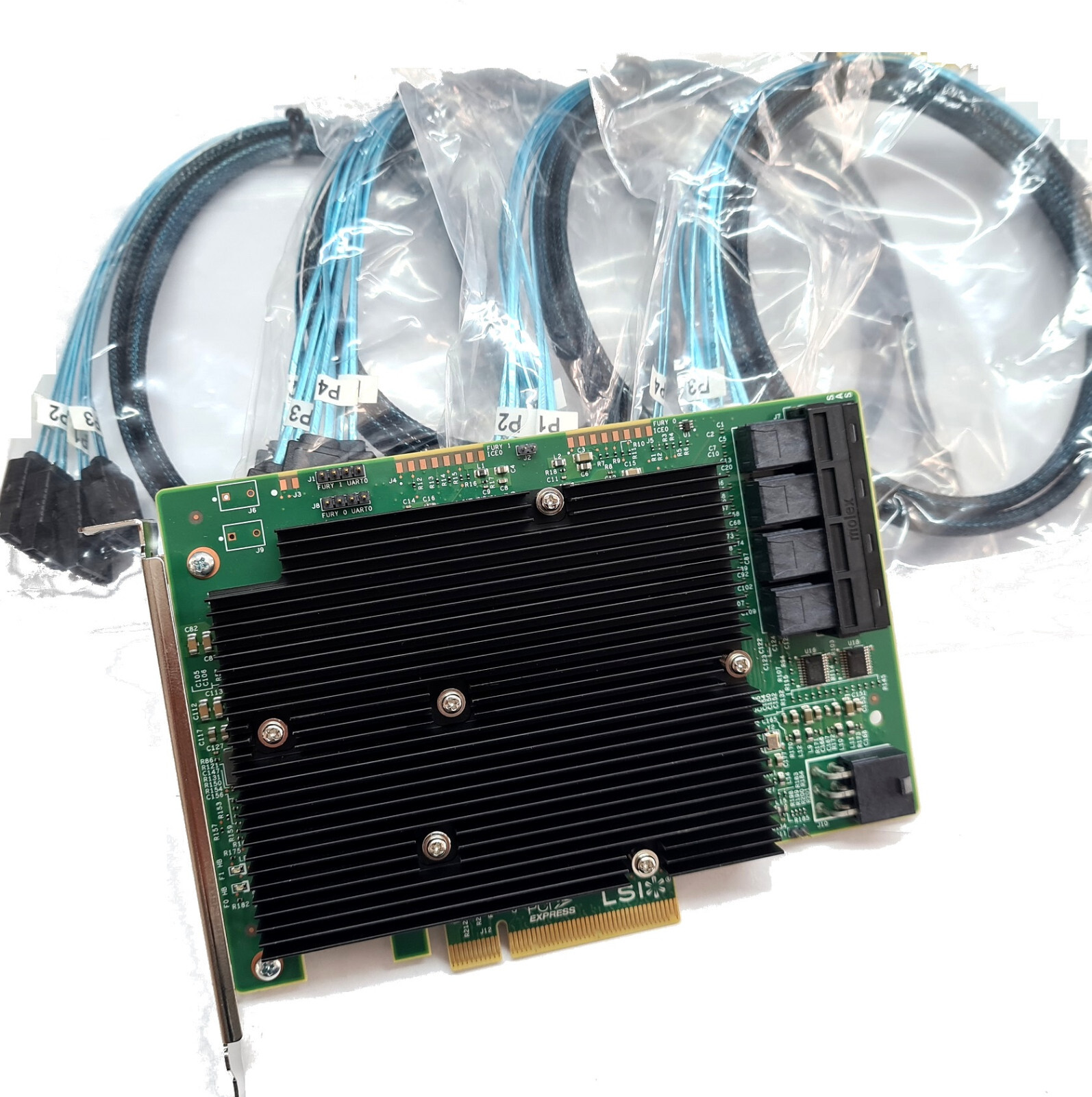 Lsi 9300 16I Hba It Mode - Contrôleur SAS HBA LSI 9300-16i 12