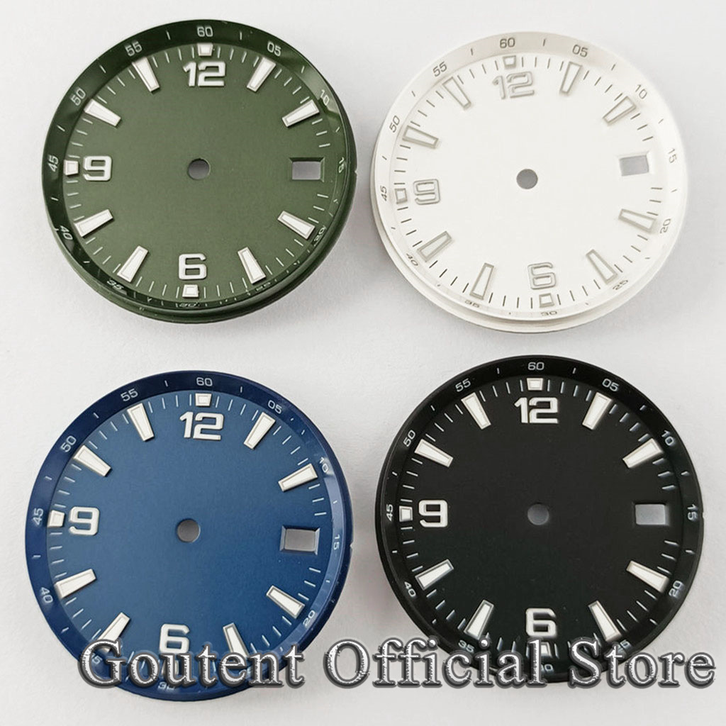 Gold 6138 - Exactent-Cadran de Montre Sterys avec Fenêtre