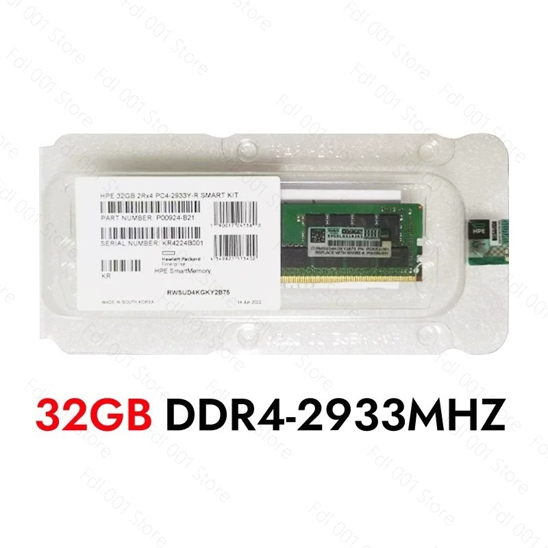 Mémoire serveur HPE 32 Go 2Rx4 - 32Gb 2Rx4 Pc4 2933Y avis et prix