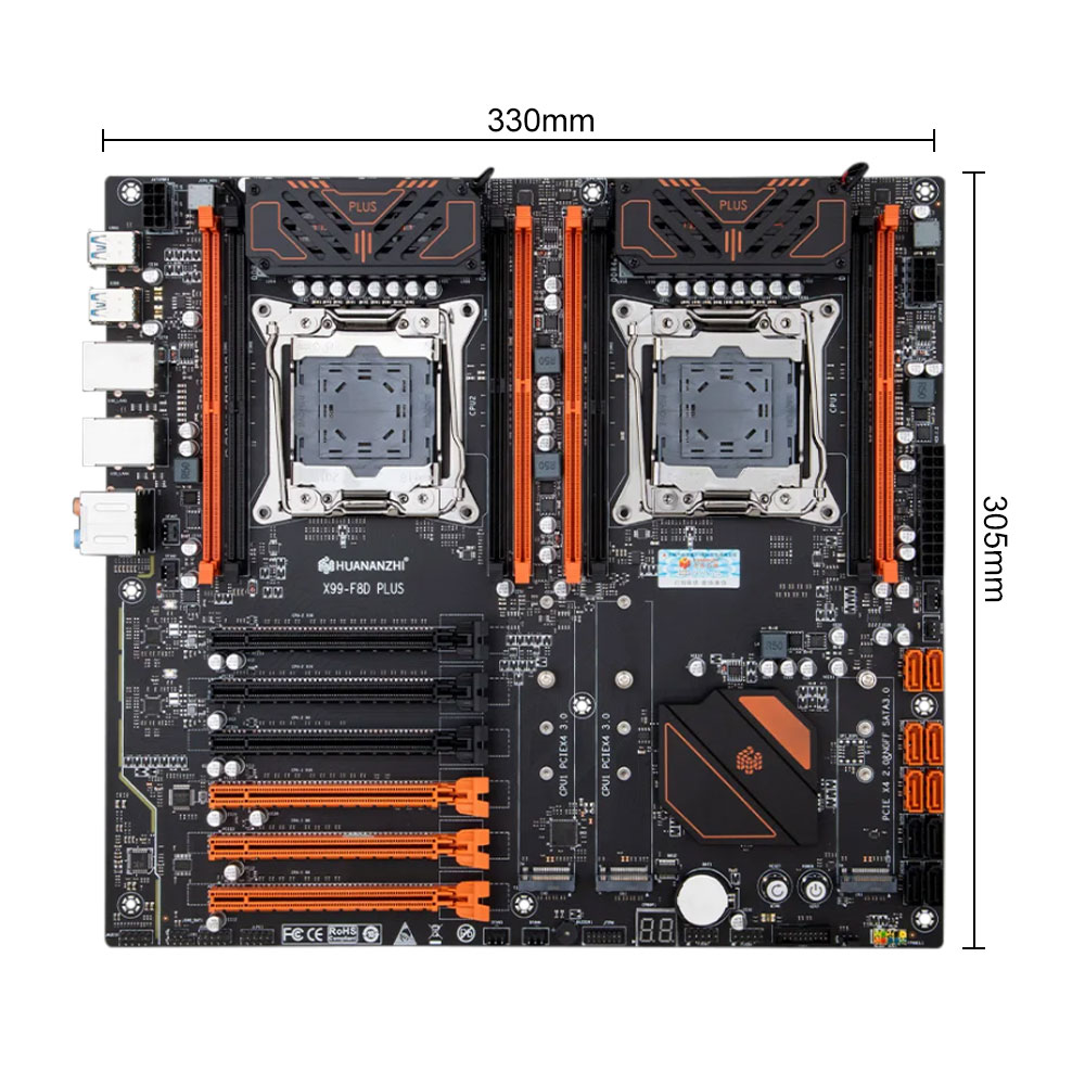 Carte mère HUANANZHI X99 F8D P - E5 2696 V3 avis et prix