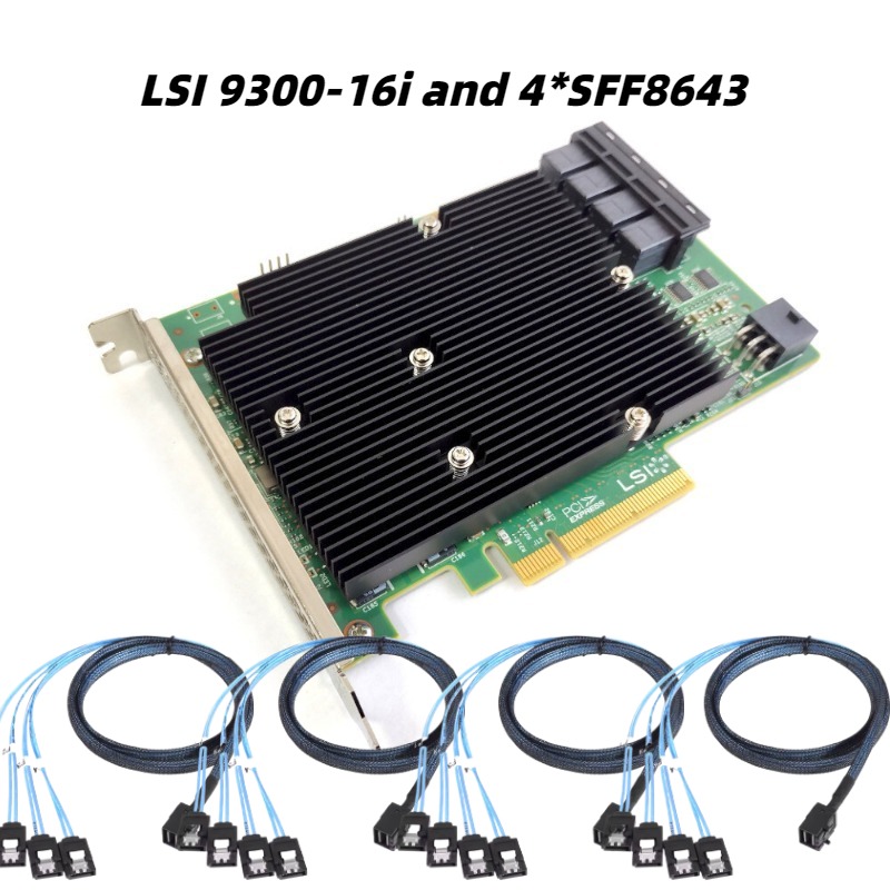 Carte adaptateur HBA LSI SAS 9 - Lsi 9300 16I Hba It Mode avis et prix