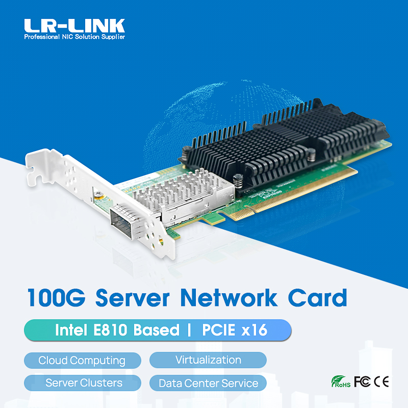 LR-LINK 1019PF-QSFP28 PCIe x16 - 100Gbe Qsfp28 Network Card avis et prix