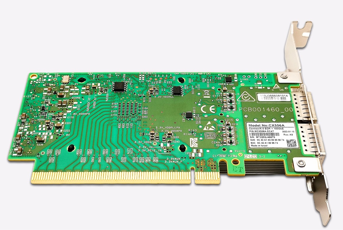 Carte serveur 100 GbE Mellanox - 100Gbe Qsfp28 Network Card avis et prix
