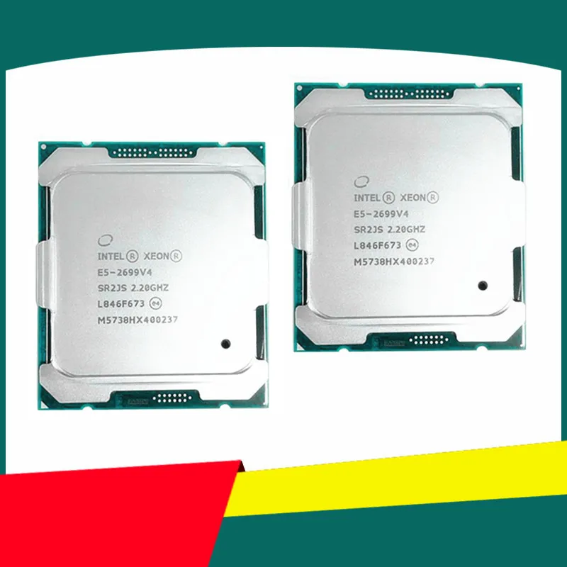 CPU E5-2699V4 2.20GHz 22s 55M  - E5 2699 V4 avis et prix